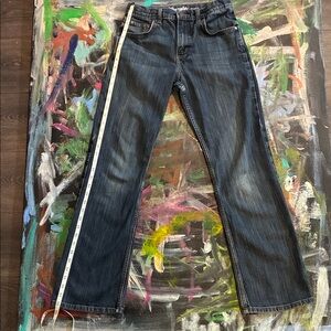 Wrangler Dark Blue Straight Jeans